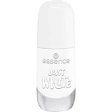 Nail Polish 33 Just White, Gel Nail Polish, 8 ml, Essence