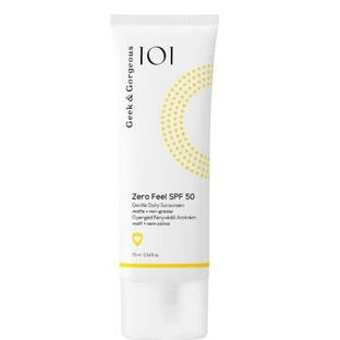 Zero Feel Daily Sun Protection Gesichtscreme SPF 50, 75 ml, Geek & Gorgeous