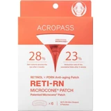 Patches with microcone and retinol Reti-Rn, 6 pieces, Acropass