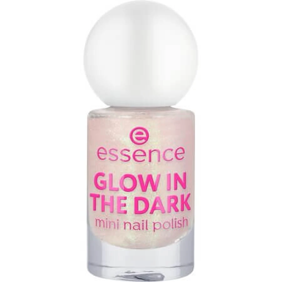 Nagellack 14 Glow In The Dark, Mini-Nagellack, 5 ml, Essence