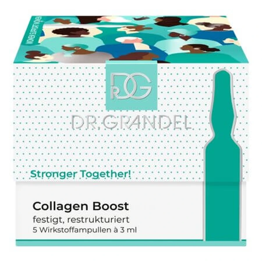 Collageen Boost huidverstevigende ampullen set, 5 x 3 ml, Dr. Grandel