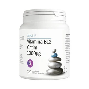 Vitamin B12 Optim, 1000 mcg, 120 vegetarian capsules, Alevia