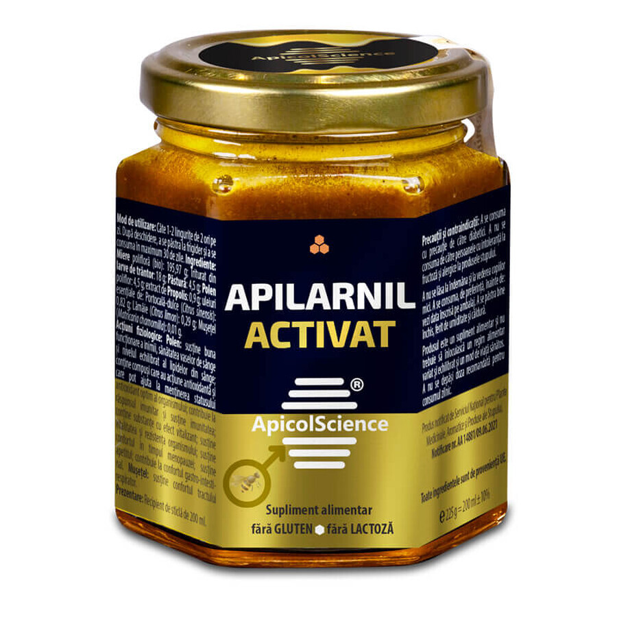 Apilarnil aktiviert, 225 g, ApicolScience