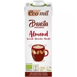 Biologische amandeldrank voor koffie Barista, 1000 ml, Ecomil