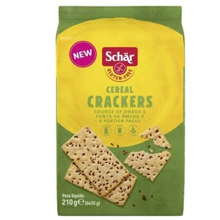 Crackers with gluten-free seeds, 210 g, Schar