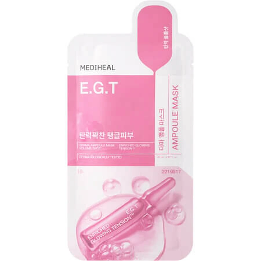 Derma Ampoule Sheet Sheet Mask, E.G.T Derma Ampoule Sheet Mask, 26 ml, Mediheal