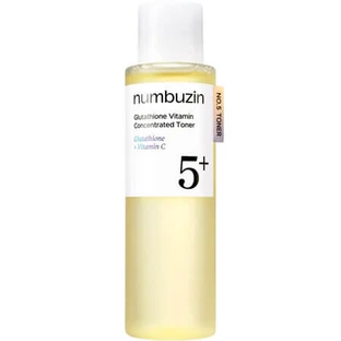 Verhelderende geconcentreerde toner met glutathion en vitamine No.5+, 200 ml, Numbuzin