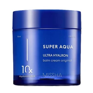 Face balm cream with hyaluronic acid Super Aqua, 70 ml, Missha