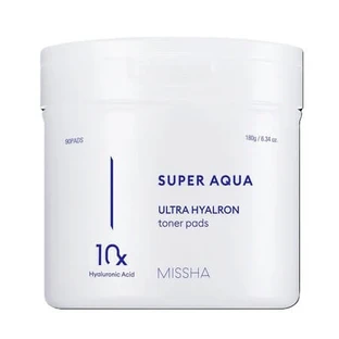 Discos Hidratantes de Ácido Hialurónico Super Aqua, 90 unidades, Missha