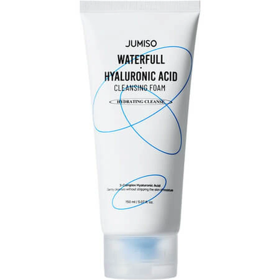 Waterfull hyaluronzuur hydraterend reinigingsschuim met hyaluronzuur, 150 ml, Jumiso