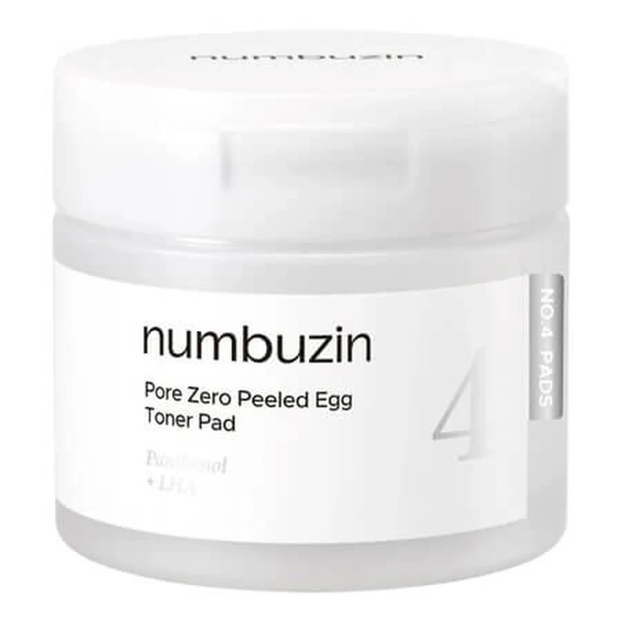 Exfoliating toning disks for pore reduction No.4, 70 pieces, Numbuzin