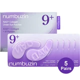 Eye patches with collagen and NAD+ No.9, 5 pairs, Numbuzin