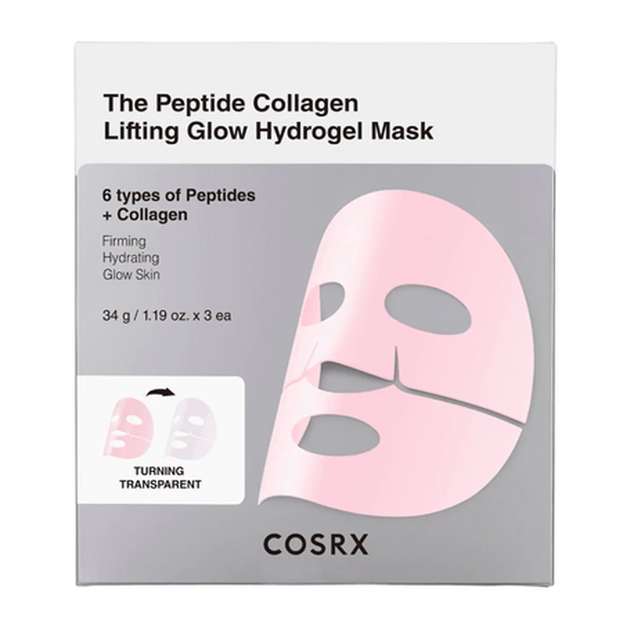 Mascarilla lifting de hidrogel con péptidos y colágeno, 34 g, Cosrx