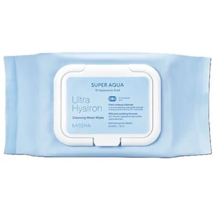Super Aqua Hyaluronzuur Reinigingsdoekjes, 30 stuks, Missha