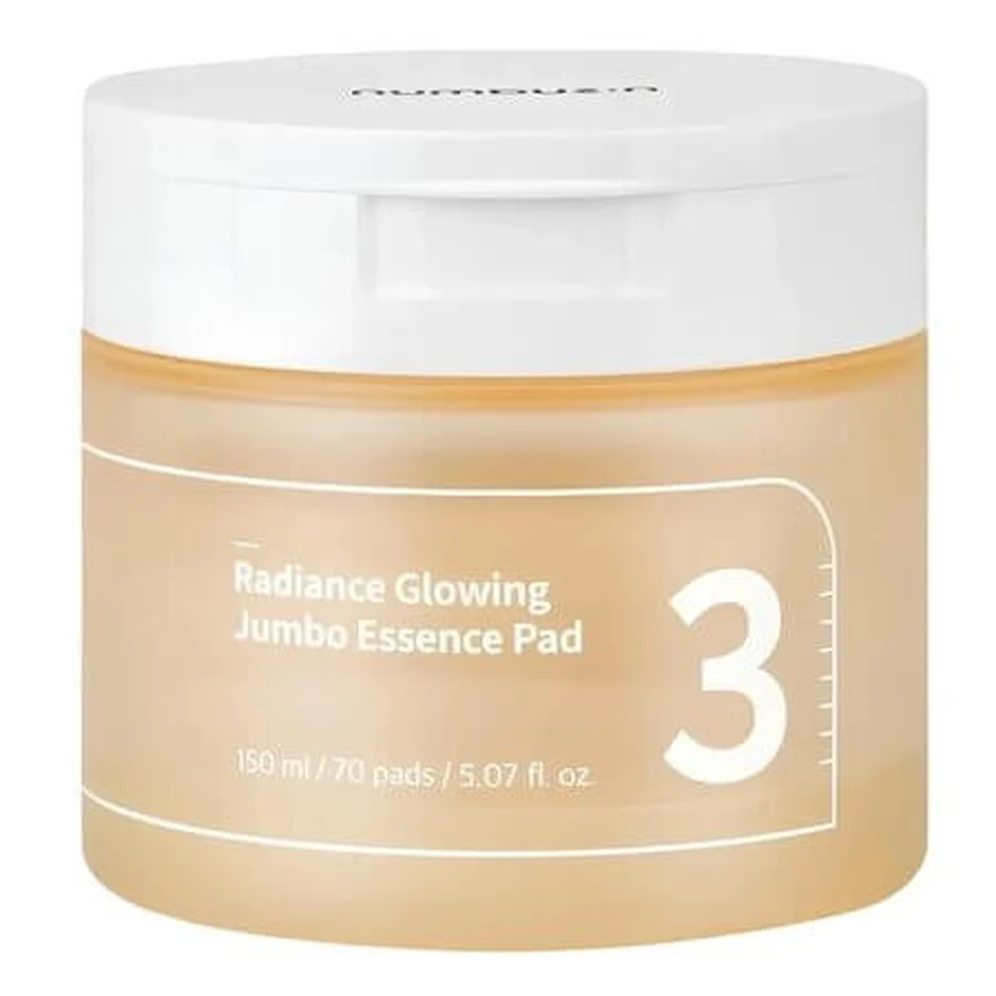 No.3 Radiance Toning Discs für Ausstrahlung und intensive Feuchtigkeitszufuhr, 70 Stück, Numbuzin
