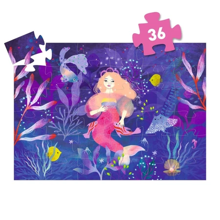 Ella Mermaid Puzzle, Djeco