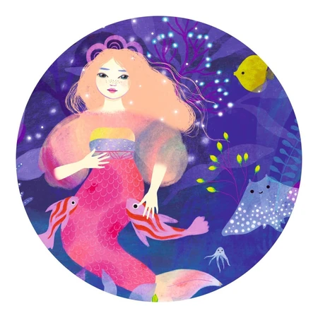 Ella Mermaid Puzzle, Djeco