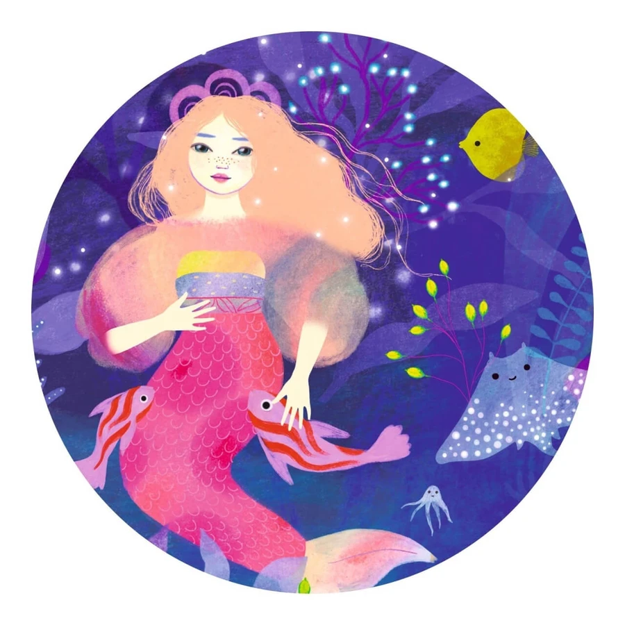 Ella Mermaid Puzzle, Djeco