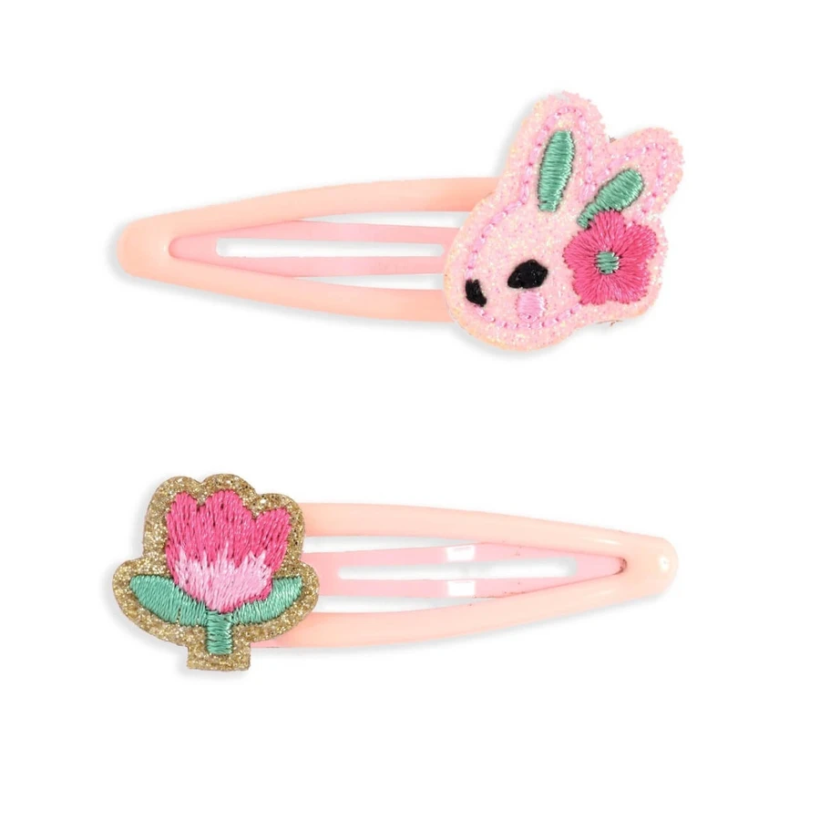 Pluim Collectie - 2 Anemoon paar paperclips, Djeco