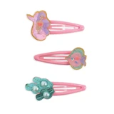 Colección Plume - 3 Pinzas sujetapapeles Marina, Djeco