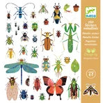 Pegatinas metálicas Microcosmos, Djeco