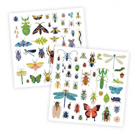 Pegatinas metálicas Microcosmos, Djeco