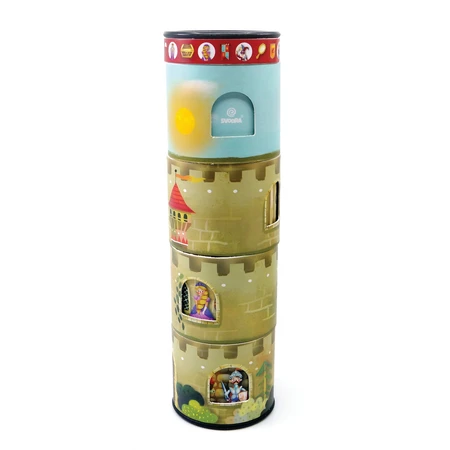 Rotating Kaleidoscope with Castel game