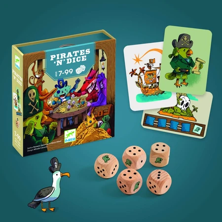 Pirate's Treasure - Glücks- und Strategiespiel, Djeco
