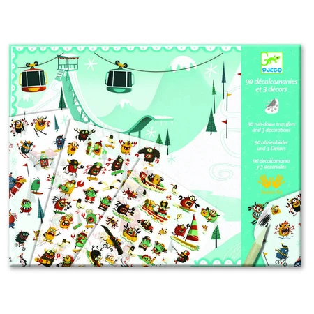 Djeco Sport Monsters scènes