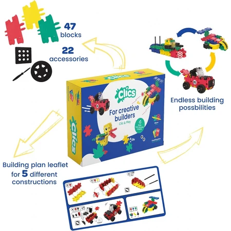 5 in 1 building set, Clicformers