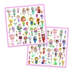 Metalen stickers, Djeco