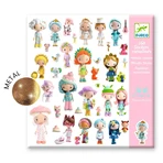Metalen stickers, Djeco