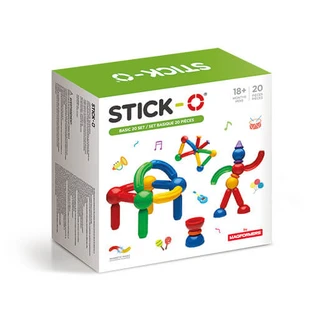Stick-O magnet game, Basic set with 20 pieces