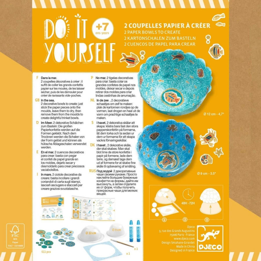 DIY juego creativo En el mar, Djeco