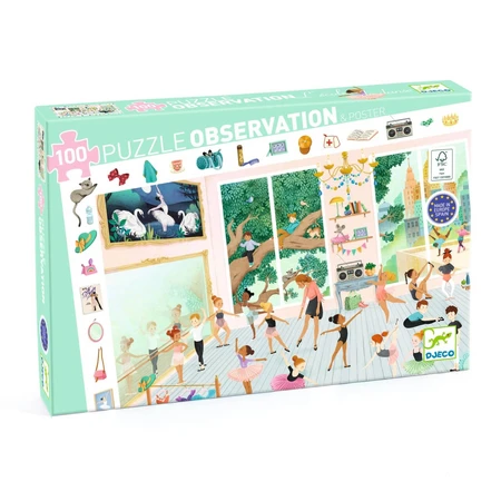 Dancing School Observation Puzzle, Djeco
