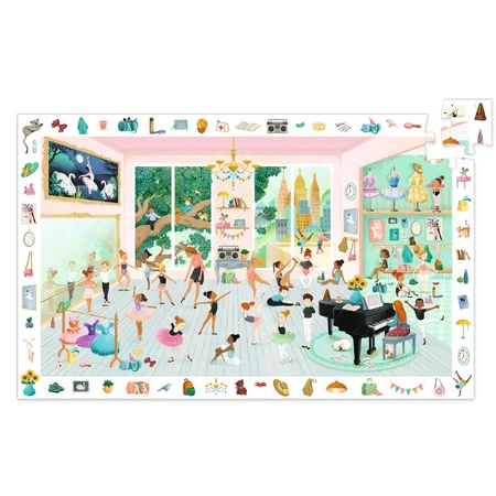 Dancing School Observation Puzzle, Djeco