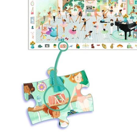 Dancing School Observation Puzzle, Djeco