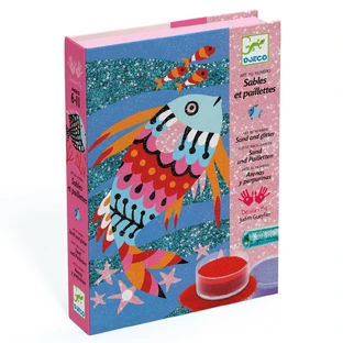 Arena de colores Djeco Peces brillantes