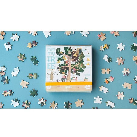 Micro-Puzzle El árbol de las estaciones