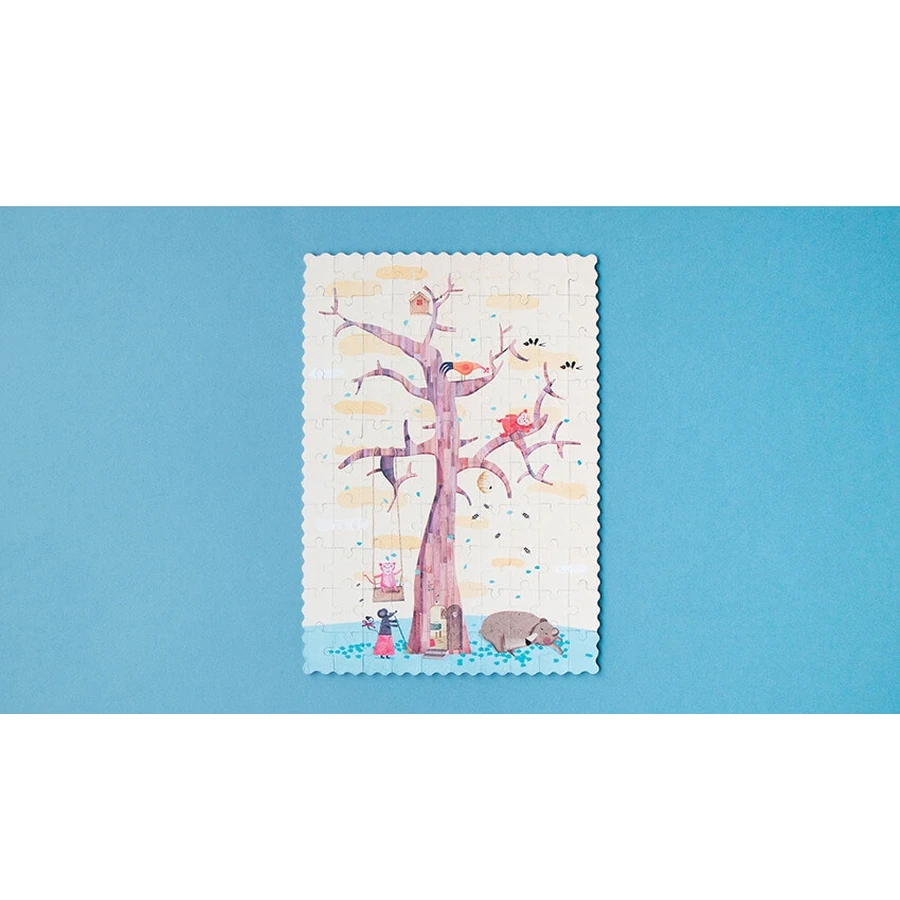 Micro-Puzzle El árbol de las estaciones