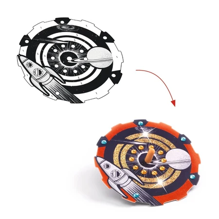 Juego creativo DIY Marionetas Cosmos, Djeco