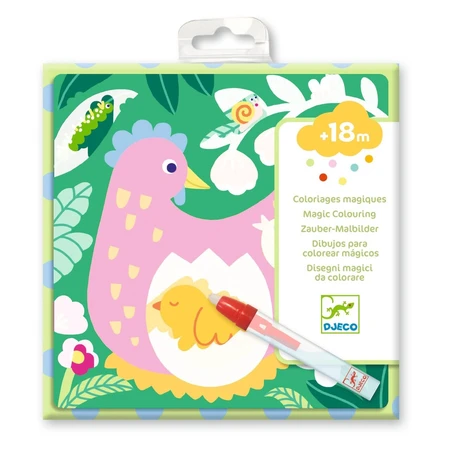 Waterschilderij set Tuindieren, Djeco
