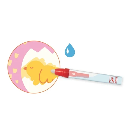 Waterschilderij set Tuindieren, Djeco