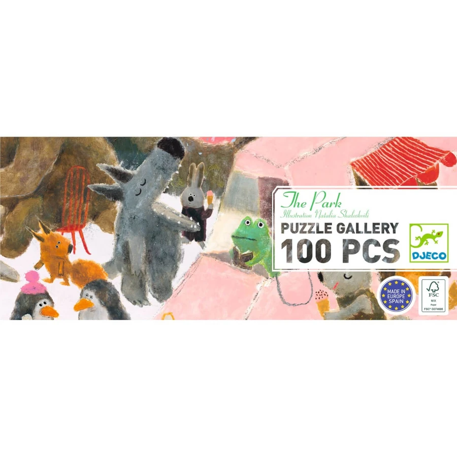 Puzzle galería Animal Fiesta, Djeco