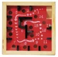 Numbered maze with red ball