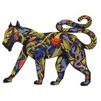 Puzzle Puzz'Art Black Panther, Djeco