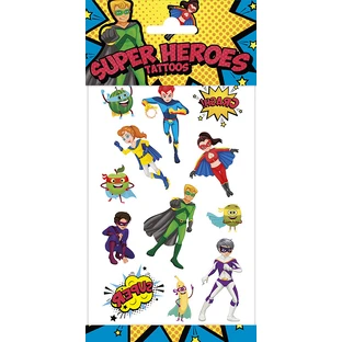 Superheld tatoeages