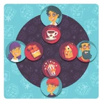 Cooperative logic game Qui-à-quoi? Djeco