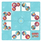 Cooperative logic game Qui-à-quoi? Djeco