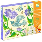 Creative engraving workshop Passion for flowers, Djeco